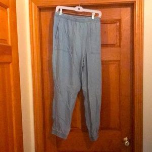 Zac and Rachel joggers, light weight jeans, elastic waist, size xl women, NWT